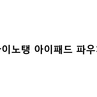 다이노탱 보보 아이패드 파우치 리뷰 – 아이패드 다이노탱 파우치의 디자인과 기능
