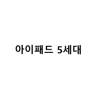 아이패드 프로 5세대를 2달 만에 판 이유, 그 이유는?