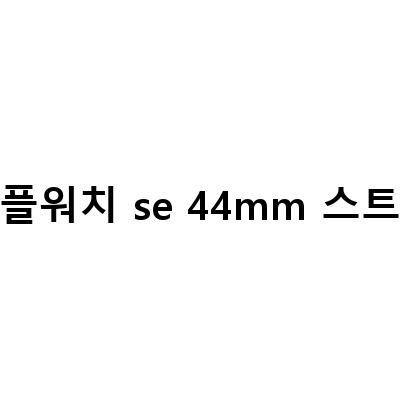 애플워치 SE 44mm 리뷰와 스트랩 교체, 핑크샌드 44mm 따끈한 개봉기