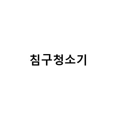 반려견 아이들 방 침구소독, 노이트 침구청소기가 필수인 이유