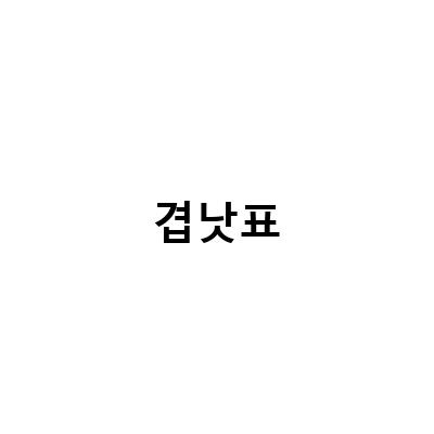 겹낫표-낫표와 문장 부호 사용법: HWP에서 편하게 홑낫표와 겹낫표 활용하기