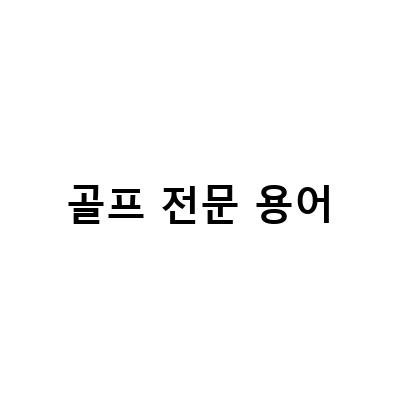 골프레슨에서 배우는 필드 라운딩과 전문용어, 그린 적응 꿀팁과 영어회화 전문특화 골프용어