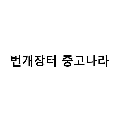 번개장터 중고나라-중고 거래 시 주의할 점과 사기 방지 방법!