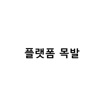 플랫폼 목발-보행 보조도구 선택 가이드: 나에게 꼭 맞는 목발과 휠체어 고르기