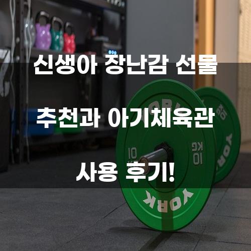 신생아 장난감 선물 추천과 아기체육관 사용 후기