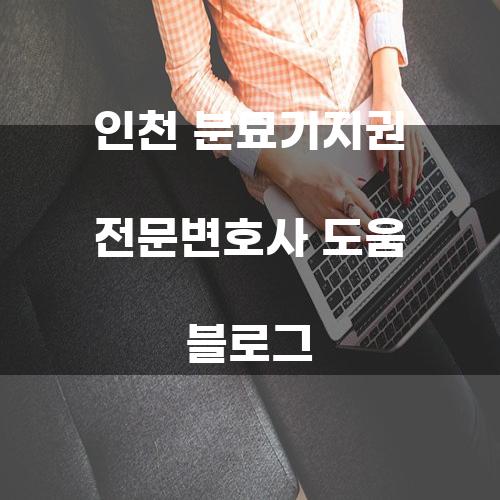 인천 분묘기지권 전문변호사 도움 블로그