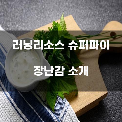 러닝리소스 슈퍼파이 장난감 소개