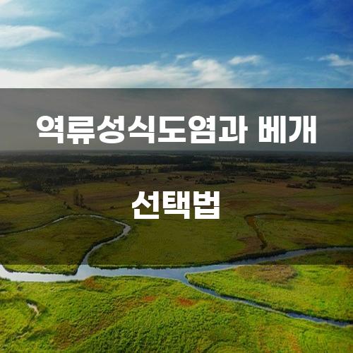 역류성식도염과 베개 선택법
