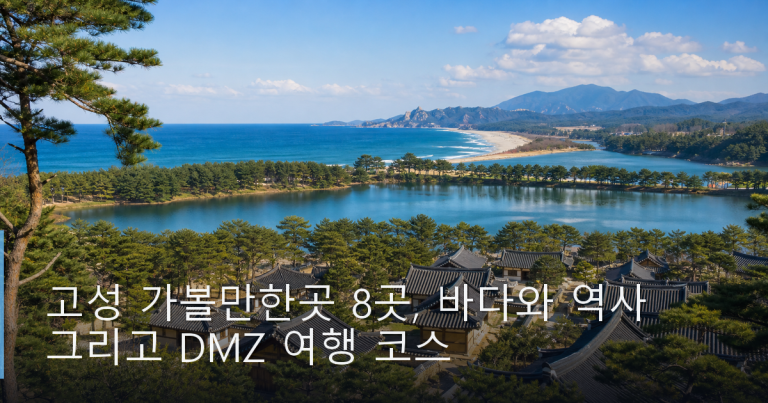 고성 가볼만한곳 8곳, 바다와 역사 그리고 DMZ 여행 코스